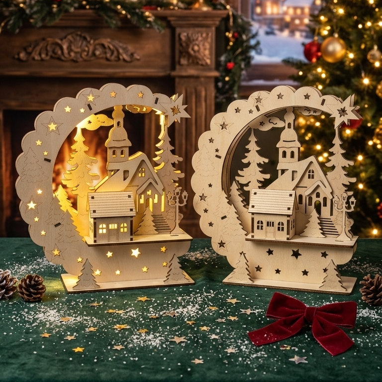LED-Lichterwelt "Stille Nacht im Lichtermonat"
