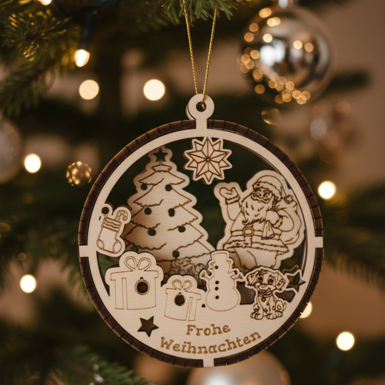 Christbaumkugel „Weihnachtswunder“
